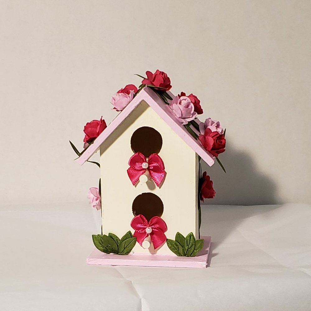 Flower Bird House - Picture 2 of 2